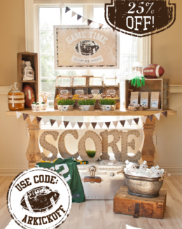 football party printable sale