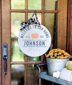 Fall Porch Makeover Inspiration – Look One