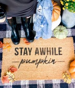 Fall Porch Makeover Inspiration – Look One