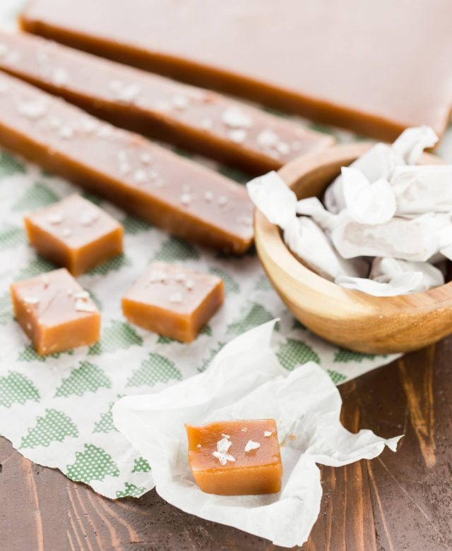 Fleur de Sel Caramels Christmas Candy