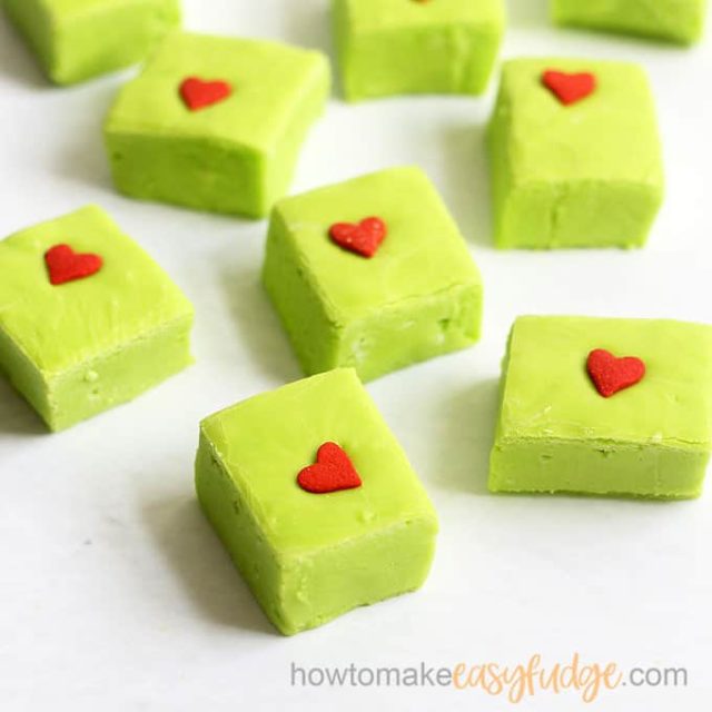 Grinch Fudge Christmas Candy