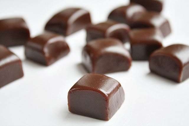 chocolate caramels Christmas candy