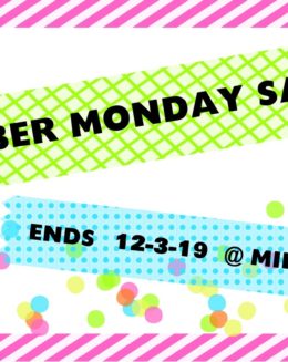 Cyber Monday Sale