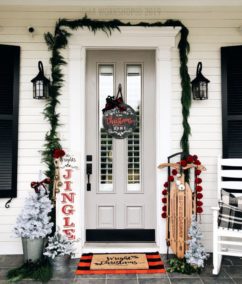 Winter Holiday Porch Inspiration