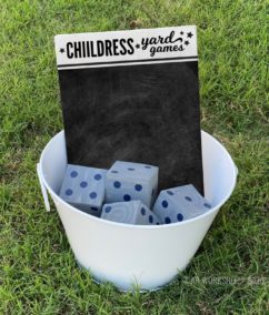 DIY Yard Games- Perfect for Father’s Day