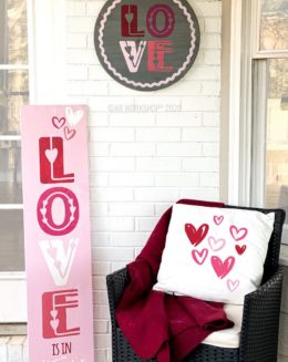 DIY Valentine's Day decor