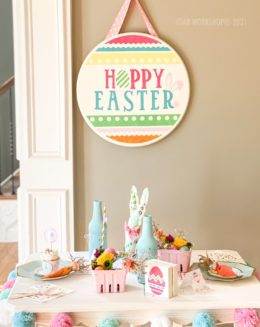 DIY Easter home decor