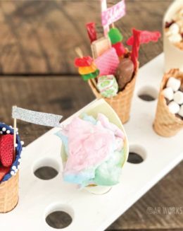 charcuterie cones