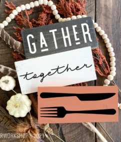 DIY Fall Home Décor Release from AR Workshop