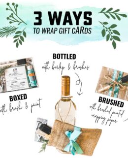 creative ways to wrap gift cards