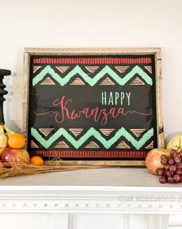 DIY Kwanzaa home decor