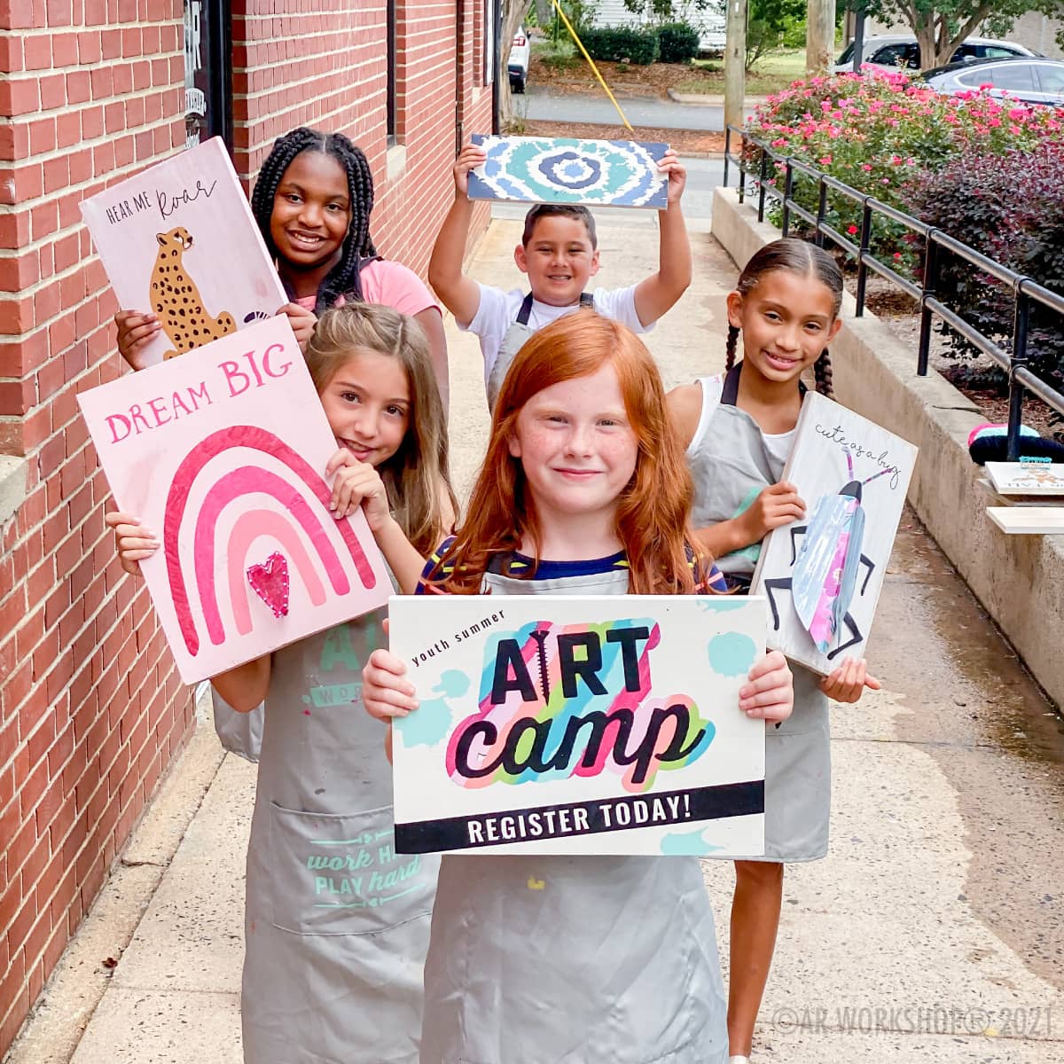 DIY youth summer art camp projects