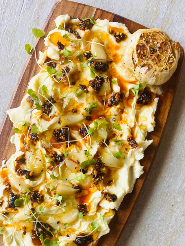 Sweet and spicy butter board