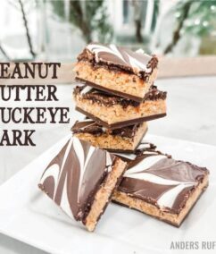 Peanut Butter Buckeye Bark
