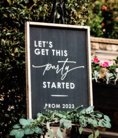 Enchanted Forest DIY Prom Dinner Party