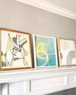DIY abstract art