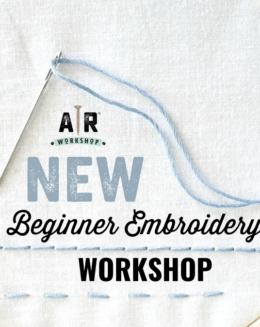 DIY hand embroidery