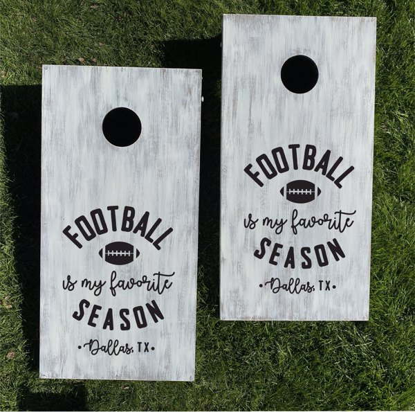 DIY football decor