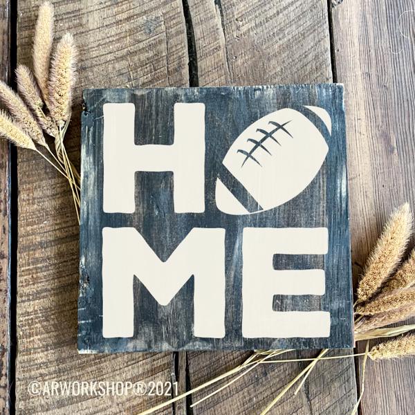 DIY football decor