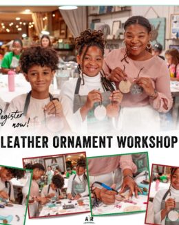 DIY leather ornaments