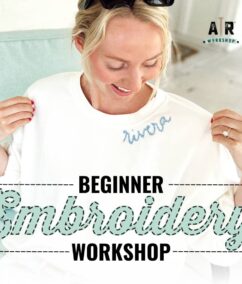 Now Booking: Beginning Hand-Embroidery Class