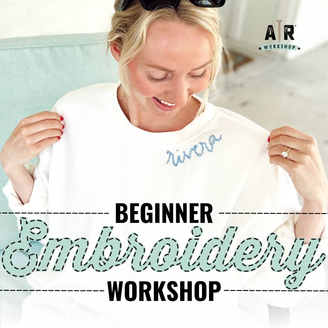 DIY hand-embroidery