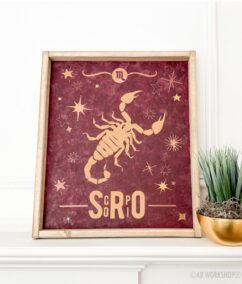 New AR Workshop Project Release: DIY Zodiac Home Decor