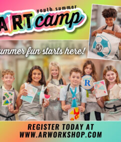 AR Workshop Youth Summer Art Camp 2025- Now Booking