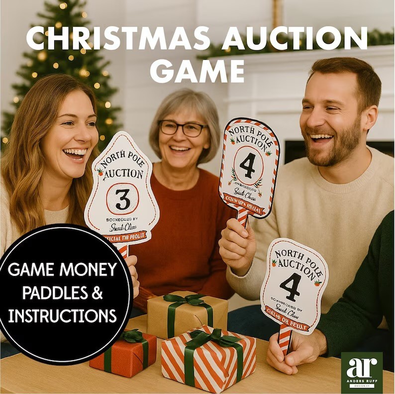 Viral Christmas auction game