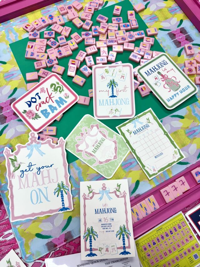 Mahjong night printable