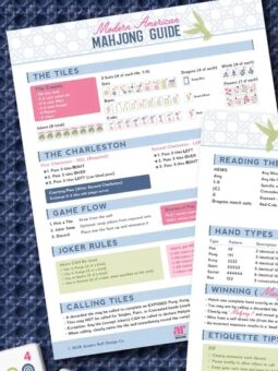 Mahjong Printables Guides & Invites