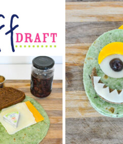 Ruff Draft:  Monster Sandwich from Better Homes and Gardens – Halloween Tricks and Treats