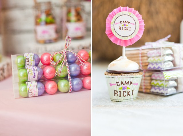 Emily Maynard Glam Camping Birthday Party