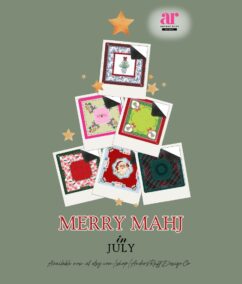 Christmas in July: Merry Mahj with Festive Mahjong Mats