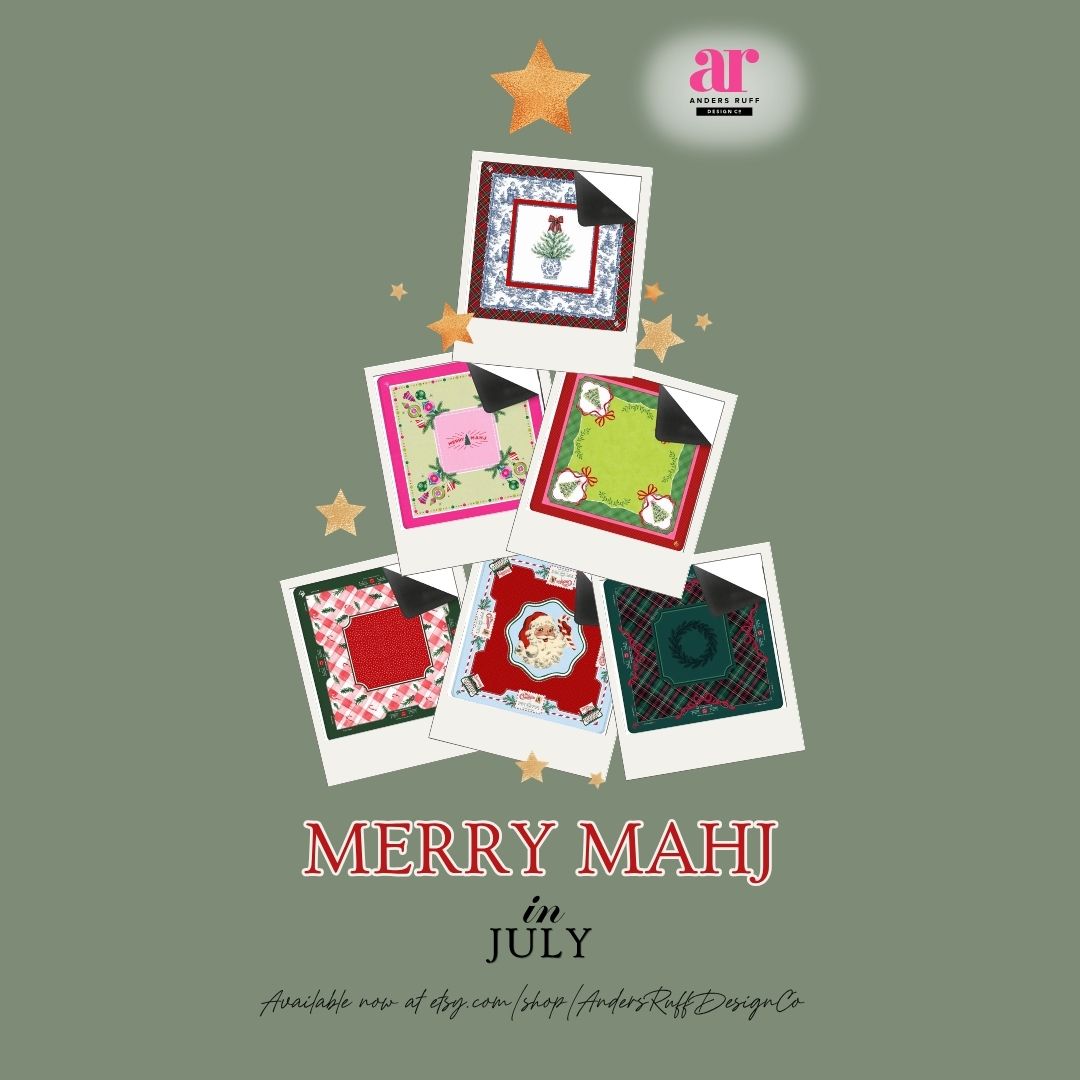 Christmas Mahjong mats