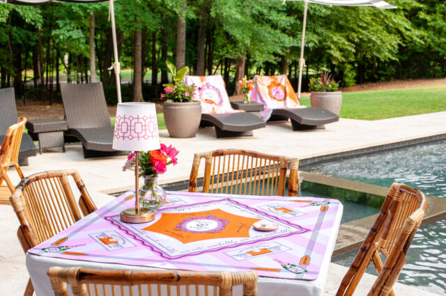 Champagne inspired Mahjong tile collection for luxury entertaining