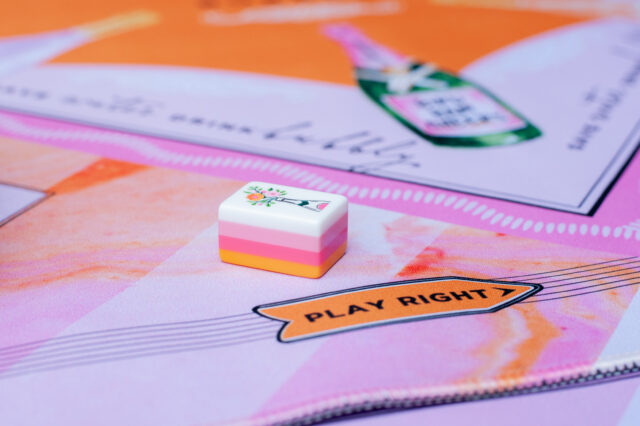 Champagne inspired Mahjong tile collection for luxury entertaining