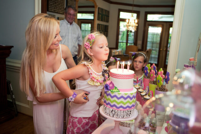 Emily Maynard Glam Camping Birthday Party
