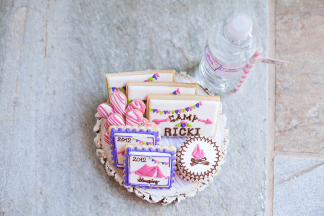 Emily Maynard Glam Camping Birthday Party