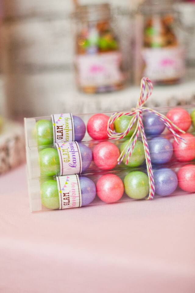 Emily Maynard Glam Camping Birthday Party
