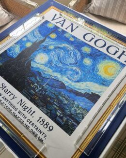 Van Gogh Mahjong mat