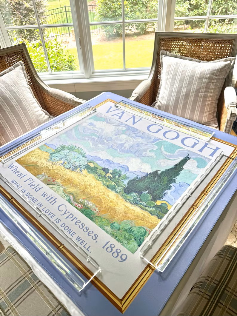 Van Gogh Mahjong mat
