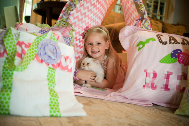 Emily Maynard Glam Camping Birthday Party