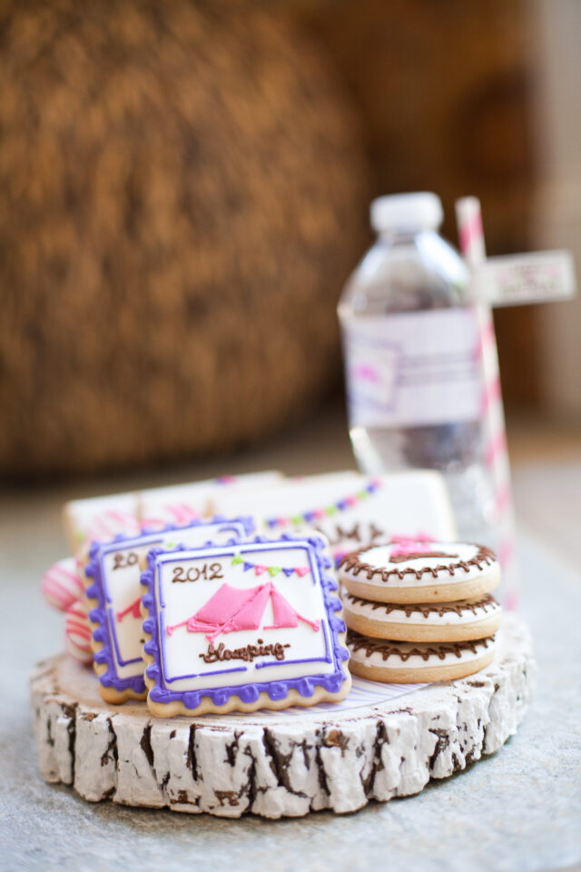 Emily Maynard Glam Camping Birthday Party