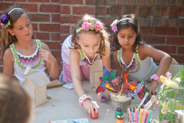 Emily Maynard Glam Camping Birthday Party