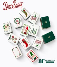 Celebrate the Magic of Christmas with the New Dear Santa Mahjong Tile Collection