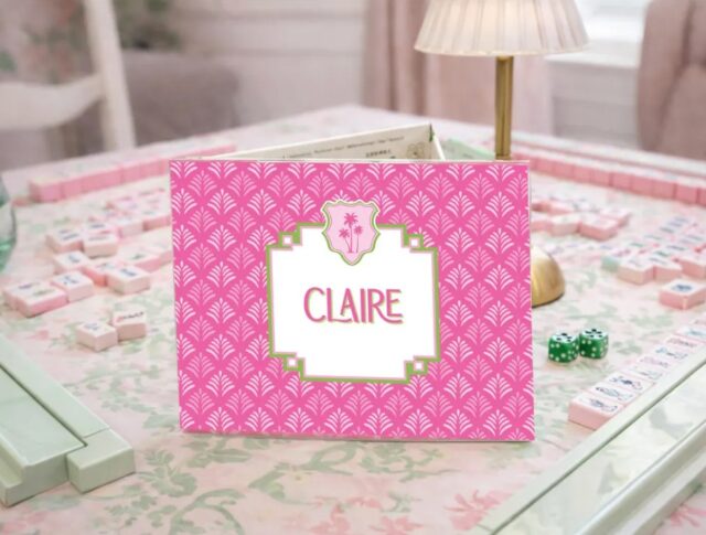 mahjong card cover