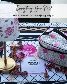 everything you need for a beautiful mahjong night