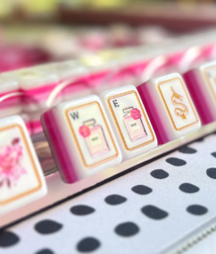 Introducing the Eau De Mahj Mahjong Tile Set: Where Designer Style Meets Game Night