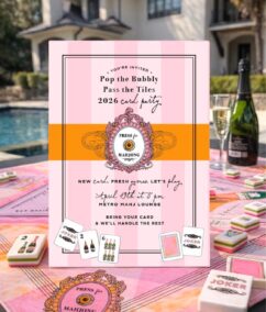 Designer Mahjong Collections You’ll Love: Featuring Bams & Bubbly & Press for Mahj